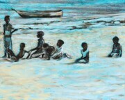 The Beach Boys       oil on canvas